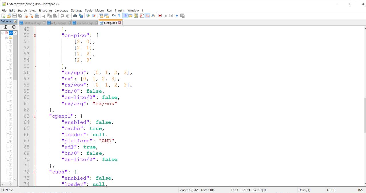 config.json example